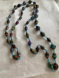 Hand-Rolled Paper Bead Necklaces